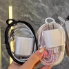 New Data Cable Storage Bag Travel Digital Charger Cord Organizer Protective Visible Multi-Use Portable Case