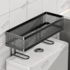 Over-Toilet Storage Rack for Bathroom - Organizer for Tissue, Toiletries, and Body Wash