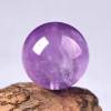 Natural 7A Lavender Loose Beads Single Round Bead DIY Amethyst Spacer Beads Jewelry Making Semi-Finished Accessories