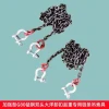 Heavy-Duty Lifting Chain with Shackles at Both Ends - Manganese Steel Hoist for Pipes, Rebar, and Stones