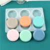 Handmade Soap and Baking Cake Silicone Mold - Round 6-Cavity