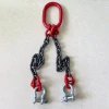 Heavy-Duty Chain Slings for Lifting Rebar and Steel - Manganese Steel Lifting Chains