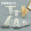 Scented Candle Waxing Cotton Wick with Base Wick Fixer Sticker DIY Materials