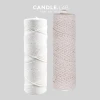 CANDLE.LAB | 100% Cotton Unwaxed Candle Wick Roll - Thin Stem Chandelier Candle Making Supplies #31