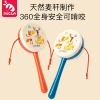 Natural Wheat Straw Baby Rattle - Children's Musical Instrument Toy, Maraca, Shaker Bell for Newborns - Orff Music Instrument