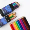 Colored Pencil Set, Basswood Hexagonal Raw Wood Pencils for Painting and Art Coloring