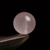5A Natural Madagascar Rose Quartz Loose Beads, Pink Crystal Rhodonite Single Beads for DIY Jewelry Making Accessories