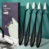 Sketch Blending Stump Set for Artists - Detail Highlight and Shadow Smudging Tools with Replacement Tips
