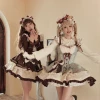 [Group 13 Full Payment Pre-order] Thin Mint Fufu Hawthorn Berry Mint Chocolate Lolita Dog-Short Fishbone Puffy Skirt
