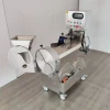 Fully Automatic 801 Vegetable Cutter, Large Dual-Head Slicing/Dicing Machine for Cafeterias