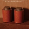 Premium Ceramic Tea Canister Packaging Box, Empty Gift Box for Black Tea, Pu'er, White Tea, Biluochun, Gift Set Empty Box
