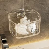 Large Capacity Wall-Mounted Used Face Towel Storage Box for Bathroom