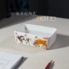 Ceramic Five Oxen Painting Brush Washer – Antique-Style Ink Well for Calligraphy & Traditional Painting