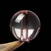 Natural Crystal Morganite Pink Loose Beads - Single Round Beads for DIY Jewelry Making and Craft Accessories
