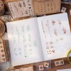 Yoofun 30pcs/set Natural Plants Leaf Flower Wooden Stamp Set
