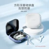 Invisalign Orthodontic Clear Aligner Case - Portable Storage and Cleaning Box for Retainers and Dentures