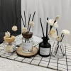 Flameless Aromatherapy Bottle Empty Bottle Hotel Homestay Bathroom Rattan Dried Flower Volatile Perfume Toilet Water Dispensing Glass Bottle