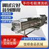 Stainless Steel Parallel Brush Roller Washer - Sand Removal Equipment for Oysters and Vegetable Cleaning