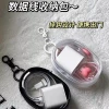 Transparent Data Cable Organizer Bag for Travel - Portable Multi-Use Visible Storage for Digital Chargers and Cable Management