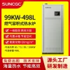 Commercial Gas Storage Water Heater, Condensing Low-NOx Boiler, Fully Automatic Natural Gas Hot Water Furnace for Hotels