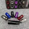 Steel Wheel Lug Nuts for Car Modification, Compatible with Civic, Mazda6, Reiz, Sylphy, Extended External Hex Nut Caps
