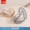 Invisible Retainer Storage Case - Compact, Portable, Leak-Proof Soaking Box for Orthodontic Aligners