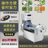 Automatic Stainless Steel Vegetable Slicer for Ginger, Potatoes, Carrots, Onions, and Cabbage - Commercial Dicing Machine