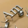 Wrought Iron Solid Stainless Steel Letters – Minimalist Space Signage, Custom Metal Advertising Letters for Storefronts & Feature Walls