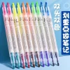 Eye-Protection Highlighter Pens for Elementary Students - Colored Markers for Key Points, Note-Taking for Middle Schoolers, Journaling Pens