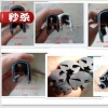 U-Shaped Rubber Sealing Strip, N-Edge Rubber Strip, Edge Wrapping Strip, Iron Sheet Decorative Strip, Rubber Edge Sealing Strip