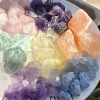 Natural Crystal Raw Stone Aroma Diffuser Ornament Rose Quartz Crushed Stone Rough Ore Home Flameless Aromatherapy Healing Gift