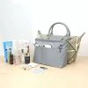 Hongkedou Oxford Fabric Bag-in-Bag Divider Insert, Stiff Makeup Organizer with Zipper, Waterproof Small Women's Pouch