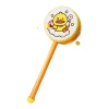 Traditional Rattle Drum Toy for Infants - Old-Style Handheld Bell, Wave Shaker, and Sand Hammer for Newborns Aged 0-1 Year; Suitable for Boys and Girls