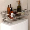 No-Drill Over-Toilet Storage Rack for Bathroom Wall Gap Behind Tank