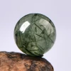 Natural Cream-Body Green Rutilated Quartz Loose Beads - DIY Handmade Beading Accessories including Spacer Beads and Multi-Gem Bracelet Components