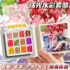 New Pearl Mini Watercolor Solid Set – Portable Travel Sketchbook & Palette Kit for Students, 12 Colors with Magnetic Transparent Case