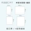 MOOCAT [Polaroid Style] Hand-drawn Blank Irregular Wood Pulp Fine-grain Paper for Cyanotype, Street Vending, and Art Projects