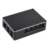 Waveshare Raspberry Pi 4 Dual-Fan Cooling Matte Metal Case with Fans