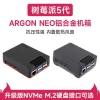 Aluminum Alloy Case for Raspberry Pi 5 with Built-in Cooling Fan ARGON NEO Aluminum Alloy Chassis