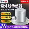 UV Sensor Solar Irradiance Transmitter Aluminum Housing High-Precision Outdoor UV Index Tester