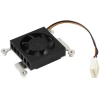 Raspberry Pi CM4 Dedicated Fan 5V/12V 3007 Low-Noise Cooling Fan with Thermal Pad PWM Speed Control