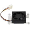 Raspberry Pi CM4 Dedicated Fan 5V/12V 3007 Low-Noise Cooling Fan with Thermal Pad, PWM Speed Control
