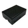 Raspberry Pi 5 Development Board Aluminum Alloy Case with Built-in Metal Heat Sink and 4-Wire PWM Fan