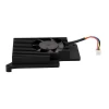 Raspberry Pi 5 Dedicated Heatsink with Active Cooling Fan, Heatsink Fins, and Thermal Pads Included