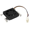 Raspberry Pi CM4 Dedicated Fan 5V/12V 3007 Low-Noise Cooling Fan with Thermal Pad and PWM Speed Control