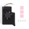 Raspberry Pi 5 Dedicated Cooling Fan and Heatsink with Active Cooling and Thermal Pad