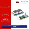 Hall Effect Sensor Module with Digital Display Magnetic Field Strength Detector Bare Board Modbus/AT Protocol