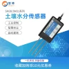 Soubo RS485 Soil Moisture Sensor with Temperature and Humidity Probe, Quick Water and Temperature Tester, Current Hygrometer