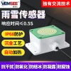Rain and Snow Sensor for Monitoring Precipitation, Raindrop Detector with RS485 Output for Industrial Applications