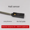 Mini Square Ultra-Long Range Hall Effect Sensor Omnipolar Magnetic Proximity Switch with Adjustable Sensing Limit Distance